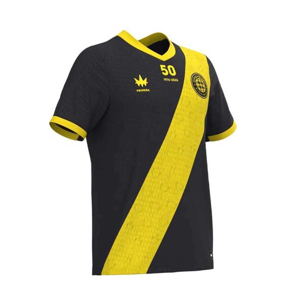 Футболка игровая Orenburg Jersey Reserve 25/26 — Black/tour yellow