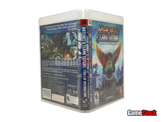 PS3 Ratchet Clank Future Tools of destruction (Б/У, Английская версия, BCUS-98127)