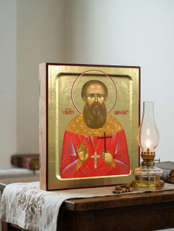 Икона Ярослава Савицкого, священномученика на дереве: 125 х 160 (Синопсисъ)