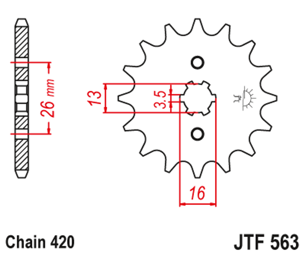 Звезда JTF563.13