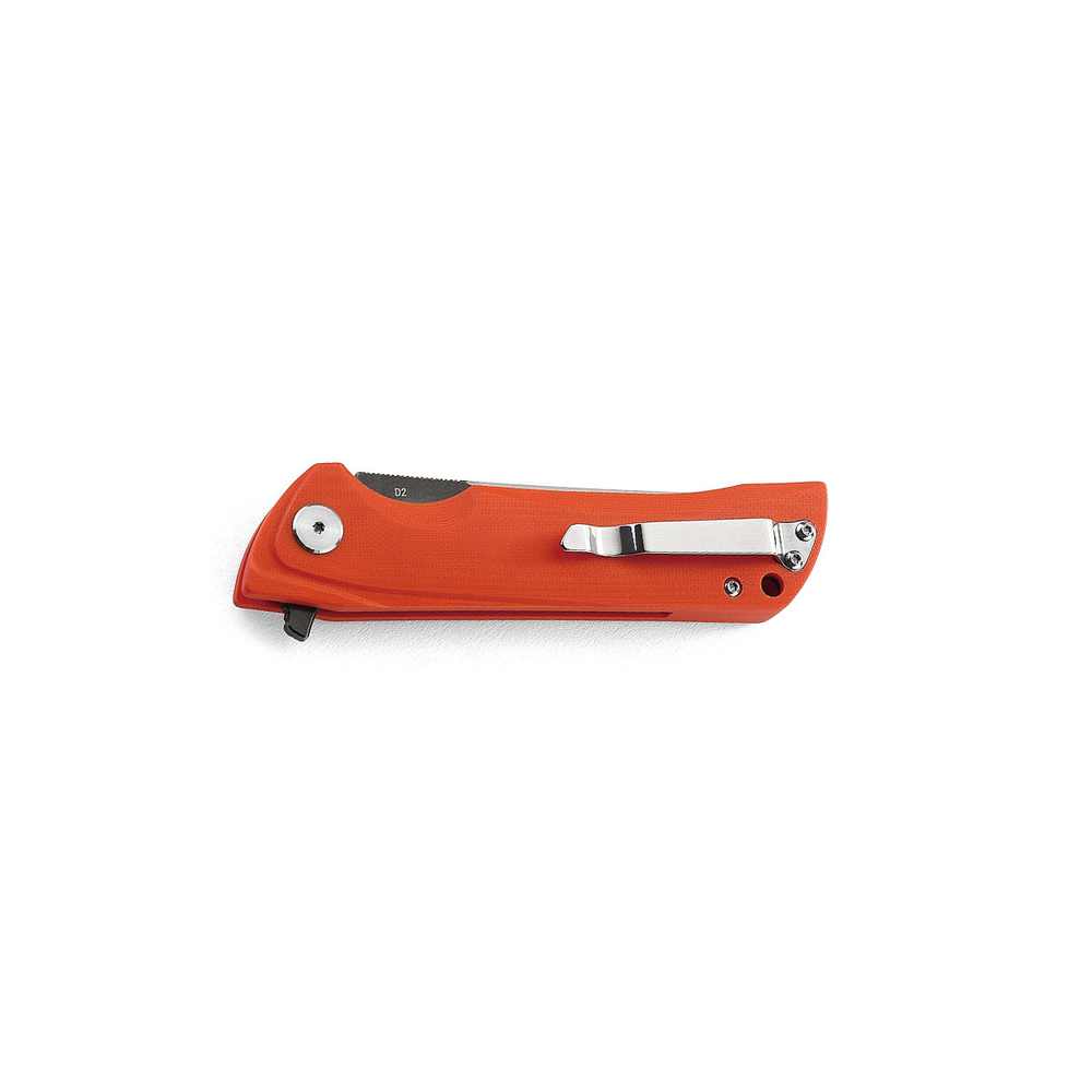 Складной нож BESTECH KNIVES BG16C-2 Paladin, рукоять оранж. G10, клинок D2