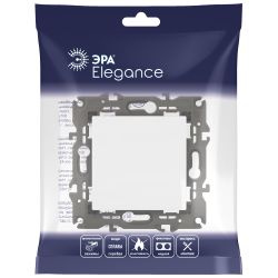 Переключатель ЭРА Elegance 14-1103-01М , 10АХ-250В, белый матовый | Эра Elegance