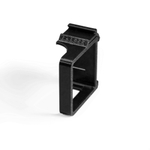 Крепление боковое для реле Aubess на динрейку Тuya Аubess Mini Smart Switсh, чёрное