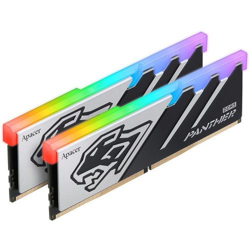 Модуль памяти DIMM DDR5 32Gb, 6000Mhz, 2x16Gb, Apacer Panther RGB (AH5U32G60C6229BAA-2)