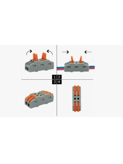 Клеммы проходные CMK422 222-422 10 шт.