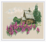 Коллекция:	Пейзаж¶Название по-английски:	Warm peace of the bloomy summer¶Название по-русски:	Теплый