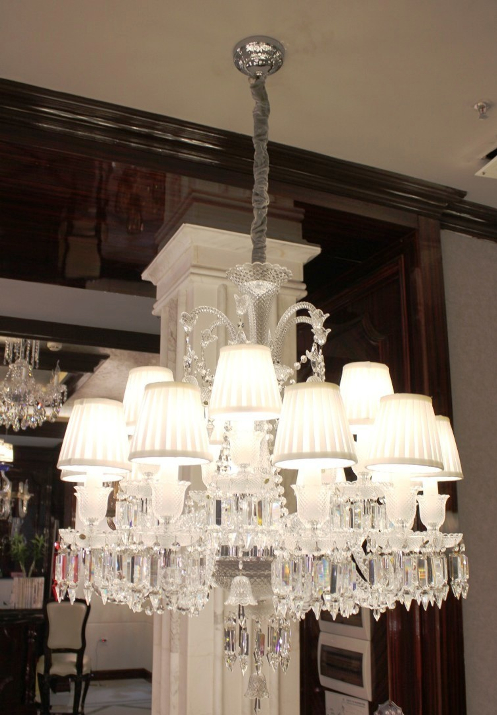 BACCARAT-ZÉNITH-CHANDELIER-20-lights-clear