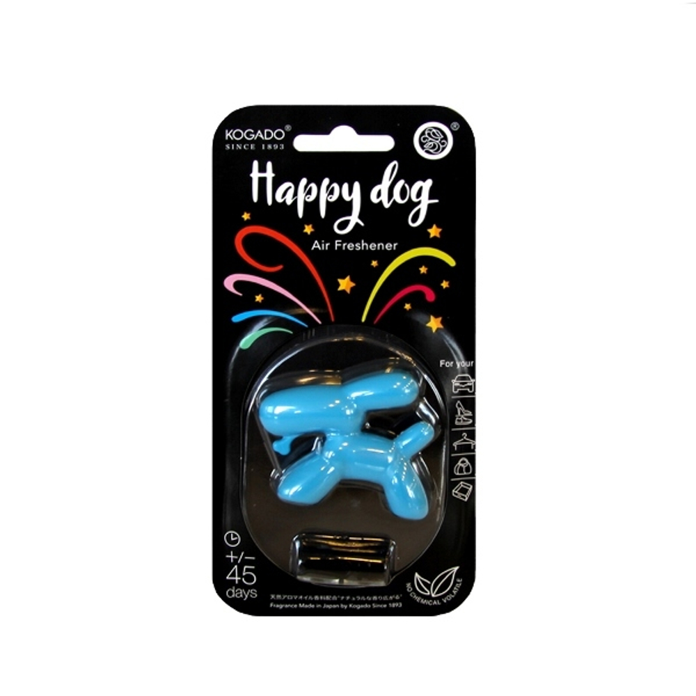 Ароматизатор полимерный Kogado Happy Dog на кондиционер Squash Marine 3304