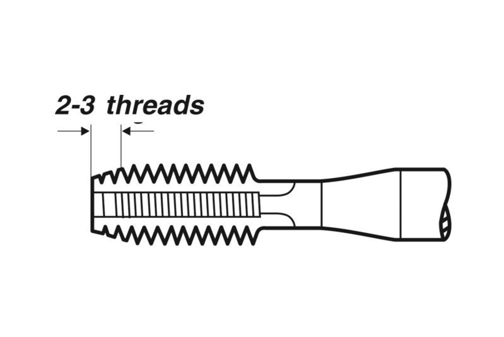 Метчик машинный NPT 1/2-14 DIN-374-С 2B HSSE 73440