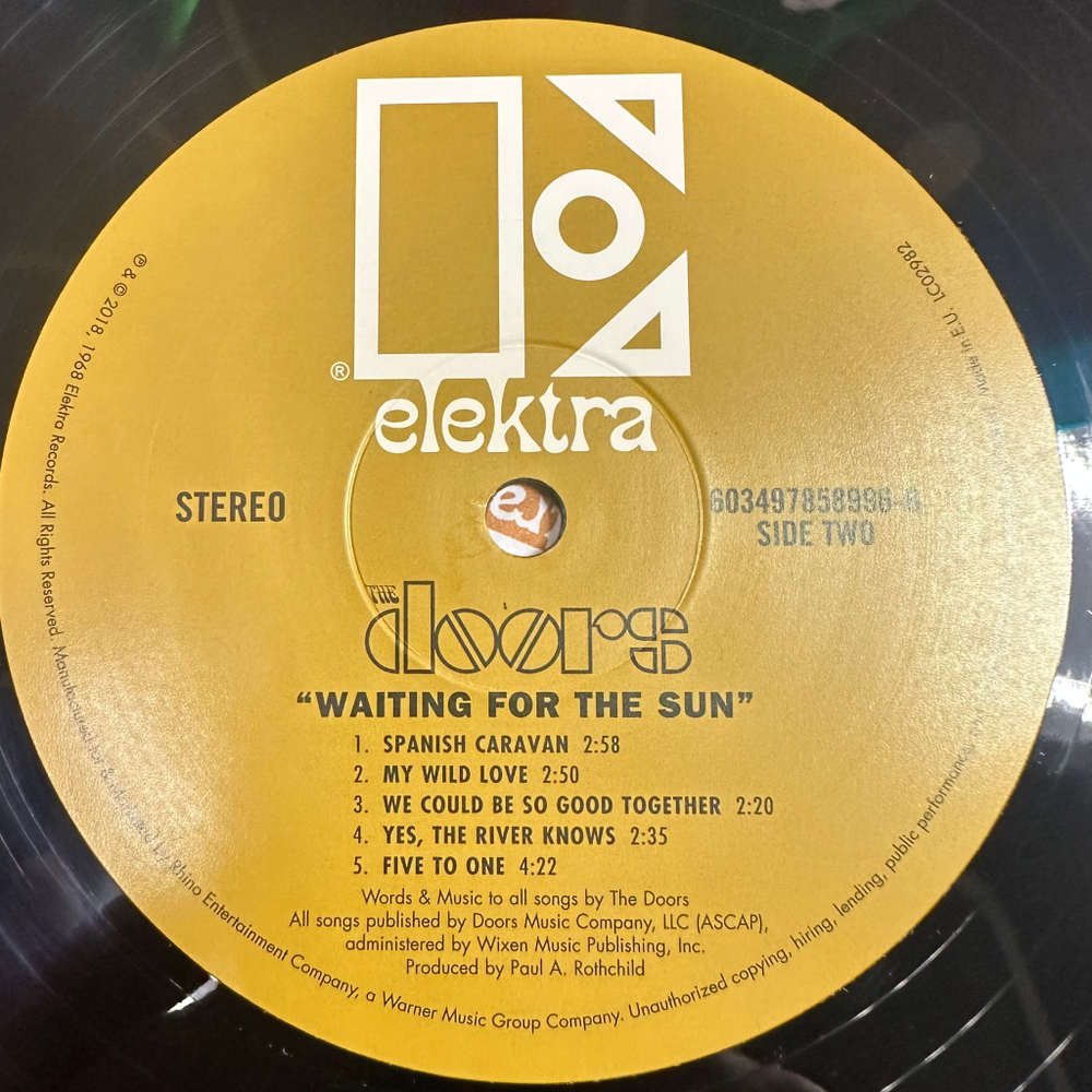 The Doors - Waiting For The Sun (Европа 2018г.)