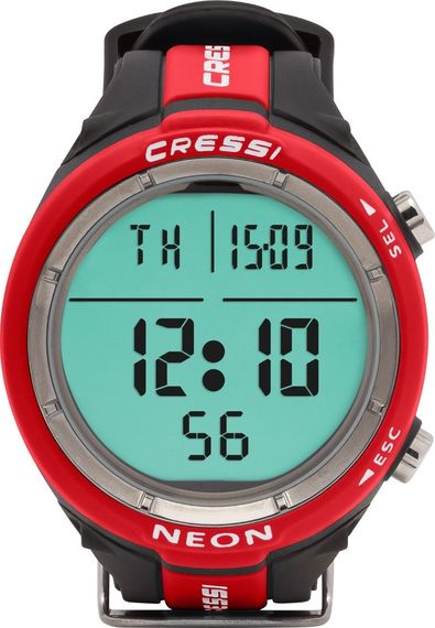 Подводный компьютер Cressi Neon Черно-красный