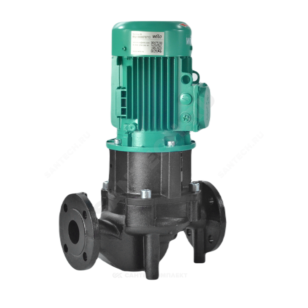 Насос ин-лайн с сухим ротором IL 65/220-18,5/2-IE3 PN16 3х400В/50 Гц Wilo 2458097