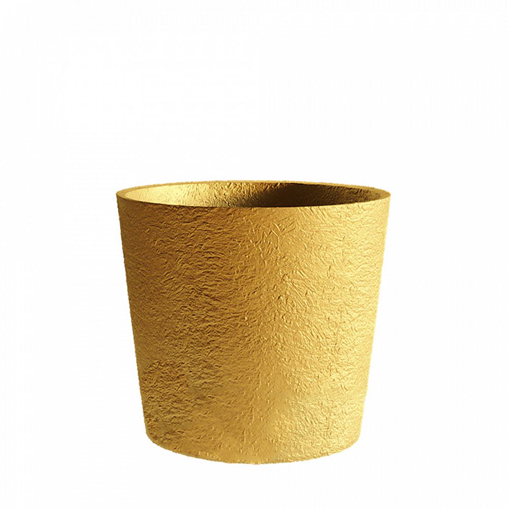 Кашпо CRATER GOLD MAX D50 H75