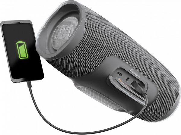 Портативная акустическая система JBL Charge 4 (Grey)