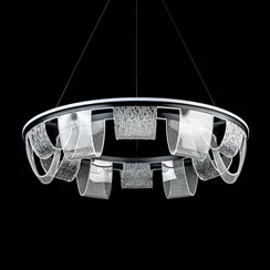 Подвесной светильник  L7706-800 BK LED4U