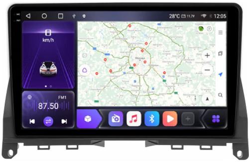 Магнитола для Mercedes-Benz C-класс W204 2007-2011 - Kuberg OL-9947 QLed+2K, Android 12, Быстрая, CarPlay, 4G SIM-слот