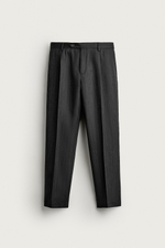 КОСТЮМНЫЕ БРЮКИ 100% ШЕРСТЬ REGULAR FIT — ZARA
