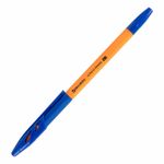 Ручка шариковая с грипом BRAUBERG "ULTRA GT ORANGE", 1шт, СИНЯЯ, корпус оранжевый, линия 0,35 мм, 144052