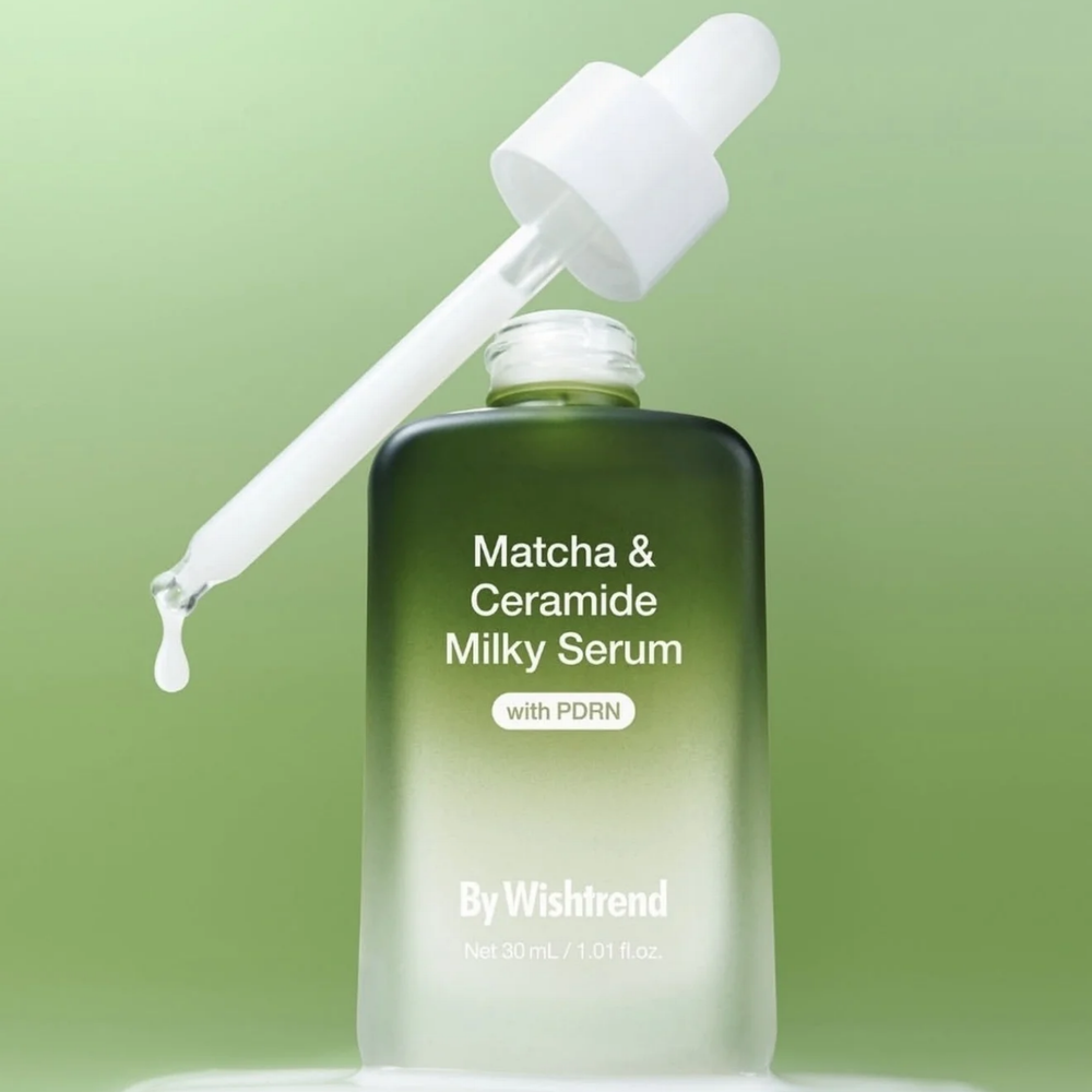 By Wishtrend Matcha & Ceramide Milky Serum 30ml