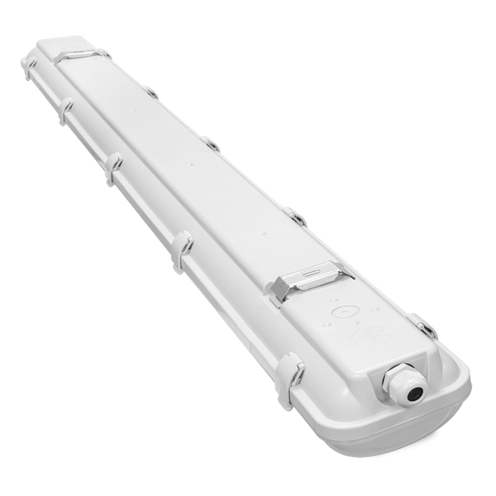 Светильник LED УльтраПРОМ ДСП04-36-042-5К с БАП EM1 36Вт 5000К IP65 Прозрачный 4800лм 1262x124x85мм WOLTA PRO