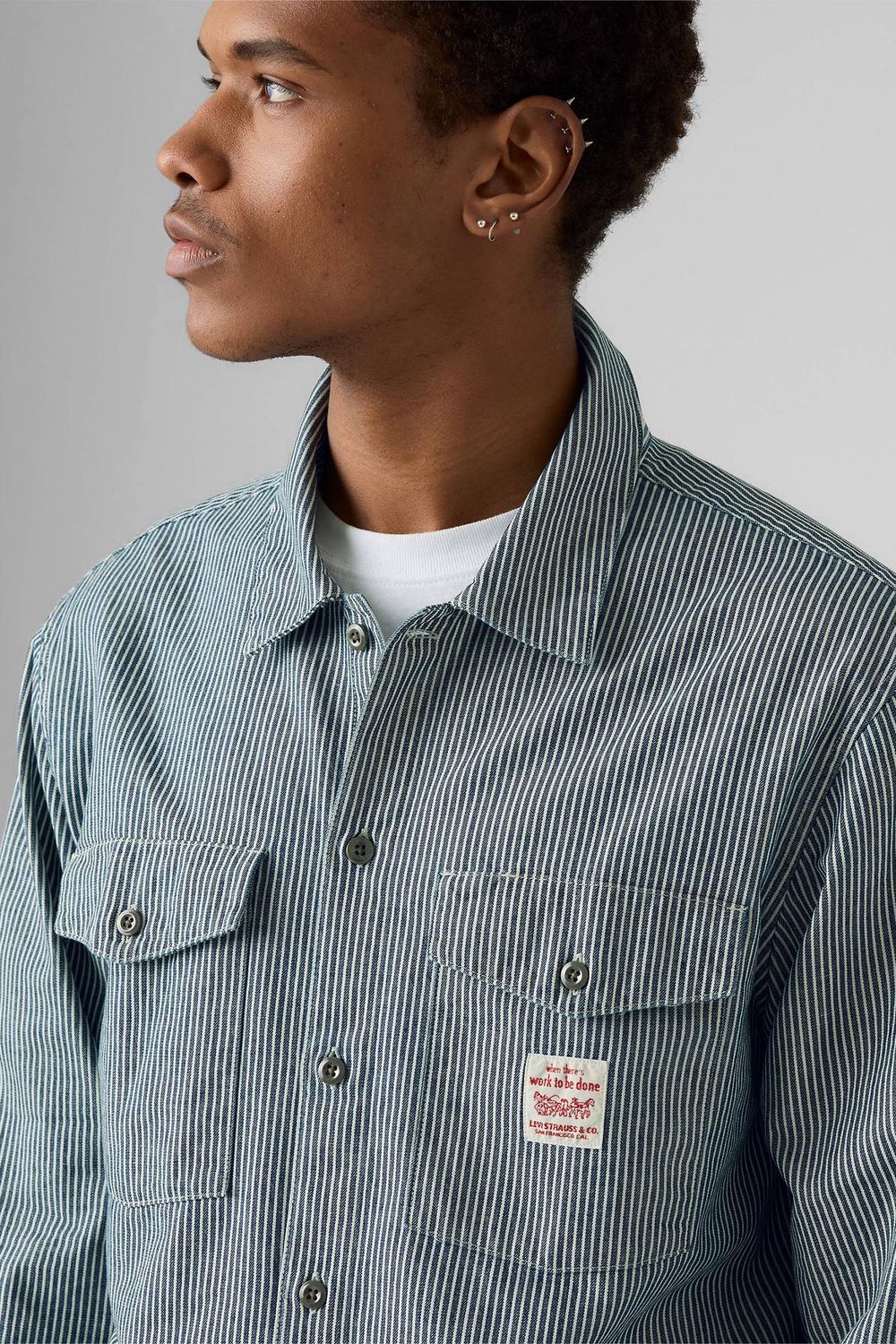 Рубашка мужская LEVI'S LS WORKER - WW