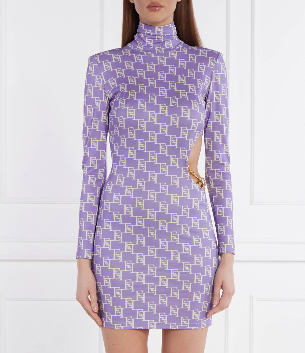 Платье Elisabetta Franchi - фиолетовый(AB56041E2)