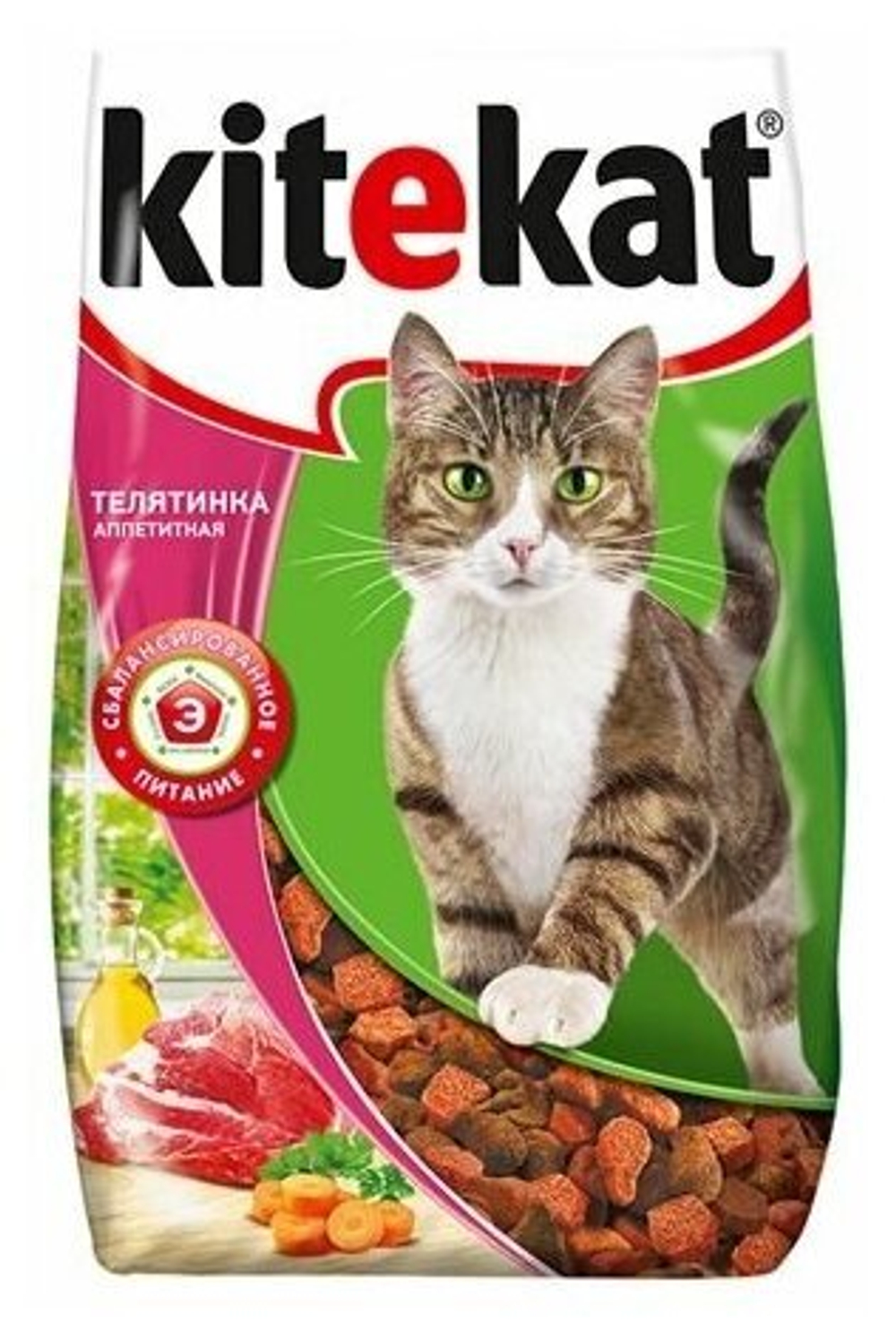 КИТЕКАТ ТЕЛЯТИНКА АППЕТИТ 350Г