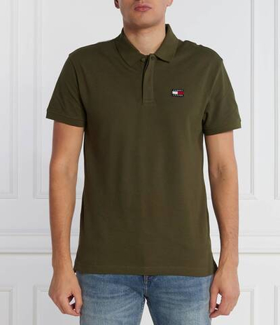 Поло TJM CLSC BADGE Tommy Jeans - зеленый(DM0DM17285)