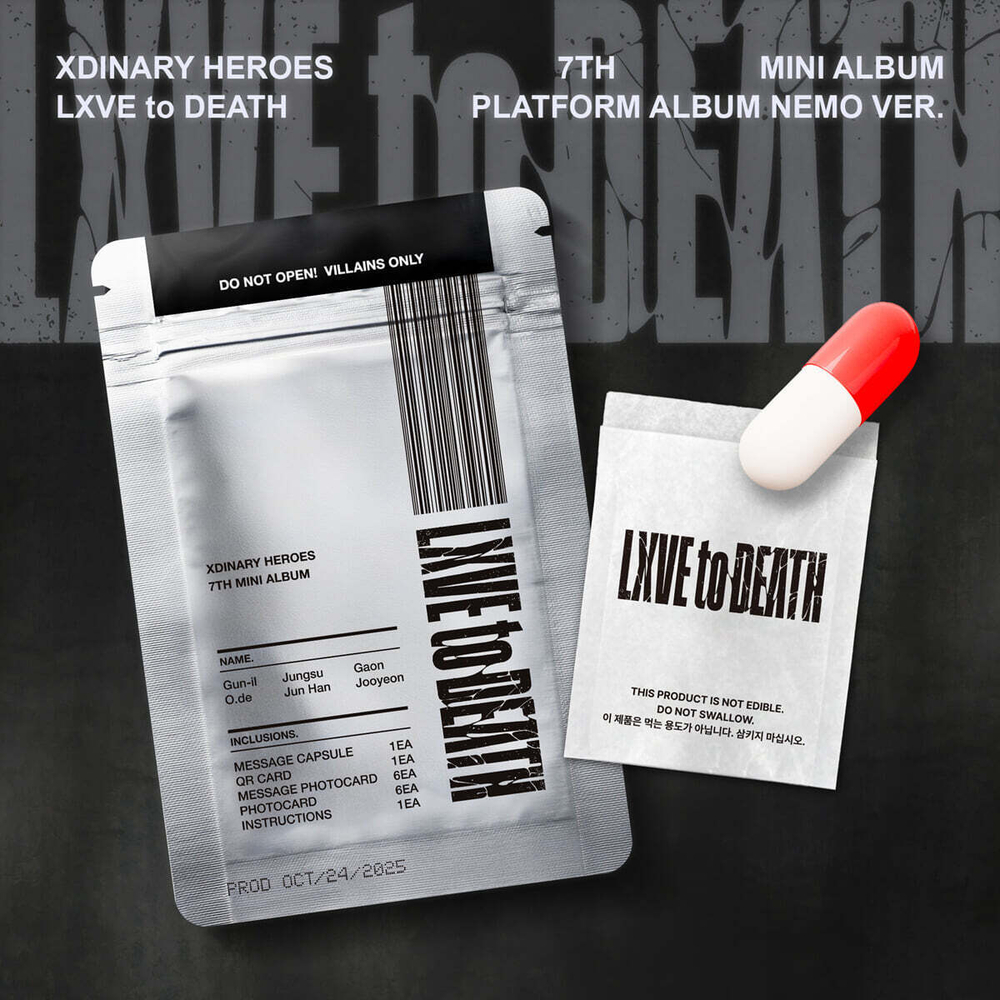 Альбом Xdinary Heroes - LXVE to DEATH [Platform Album Nemo ver.]