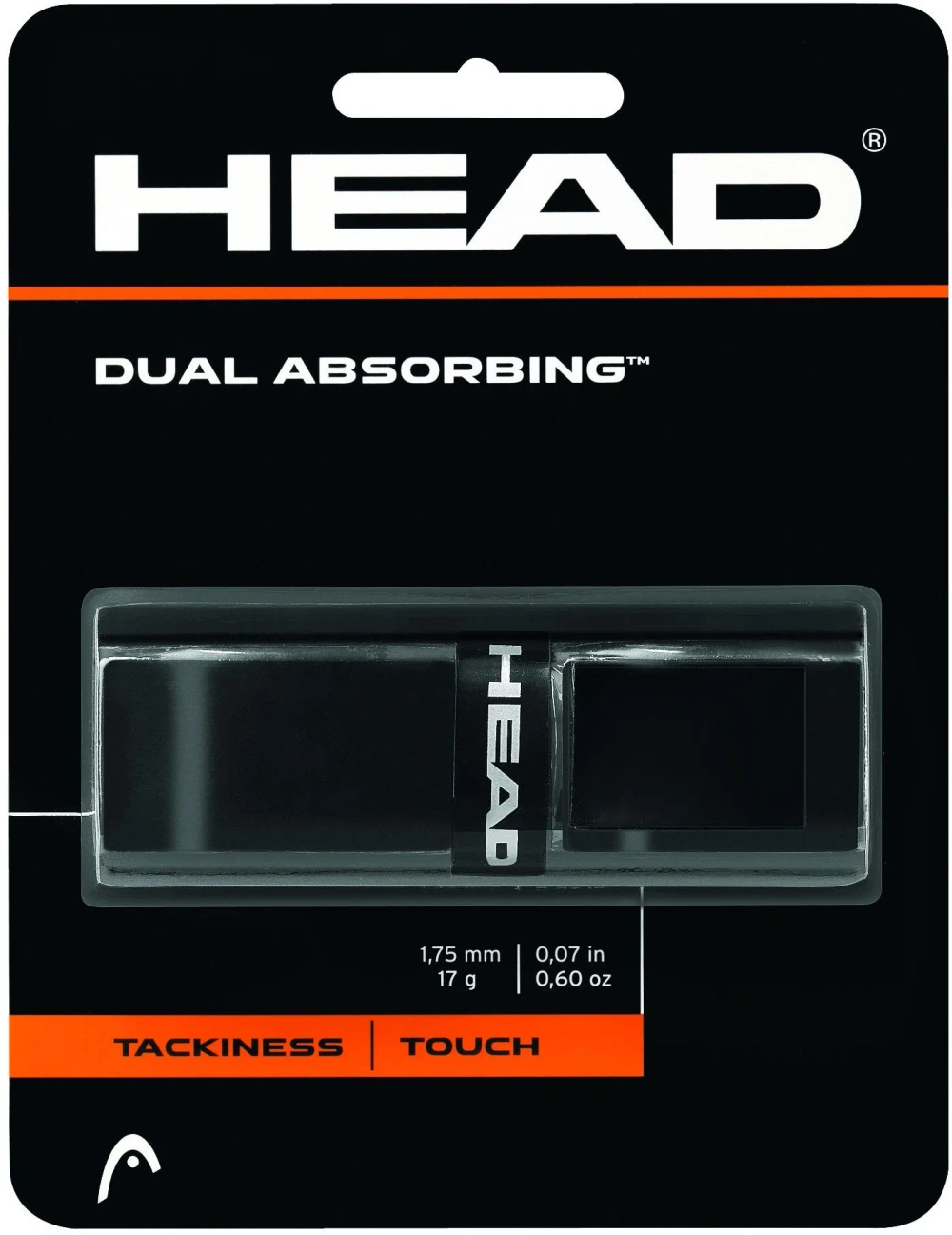 Базовая теннисная намотка Head Dual Absorbing 1p