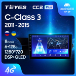 Teyes CC2 Plus 9"для Mercedes-Benz C-Class 3 2011-2015
