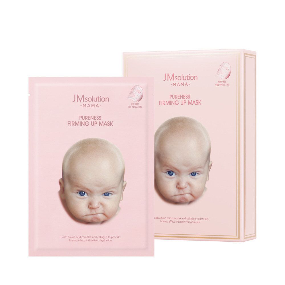 JM SOLUTION Гипоаллергенная тканевая маска Mama Pureness Mask 30 ml