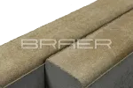 Braer Бордюр тротуарный БР 100.20.8, Color Mix Миндаль