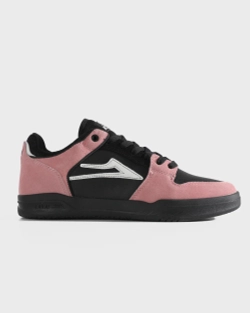 Кеды Lakai Telford Low: Bridal Rose White Black (Q1-26)