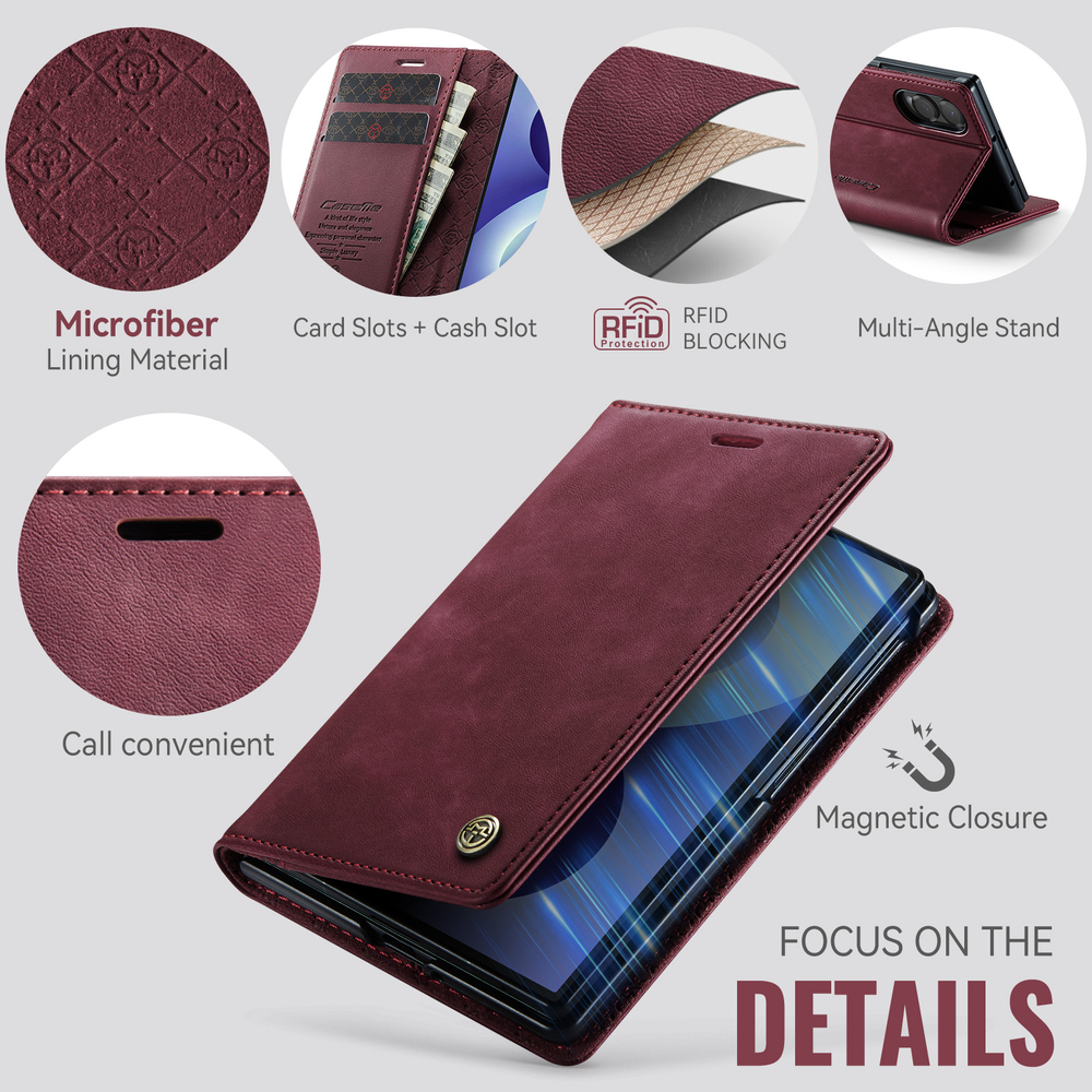 Чехол-книжка CaseMe RFiD Samsung Galaxy Z Fold 8