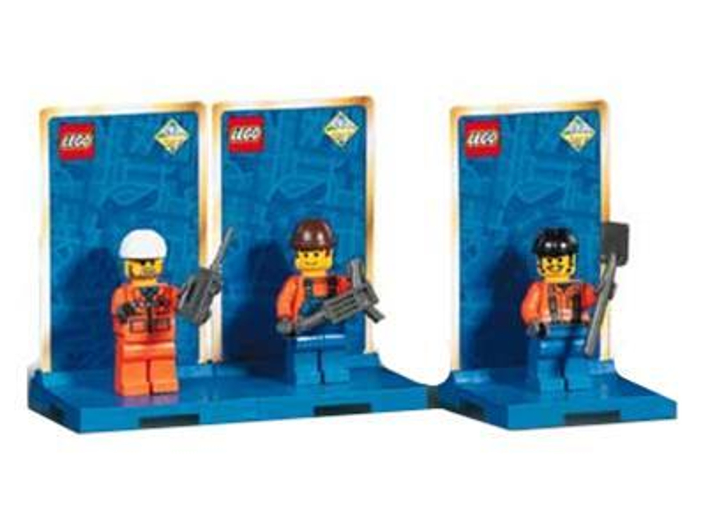 Конструктор LEGO 3351 Набор из трех минифигурок - Город №2
