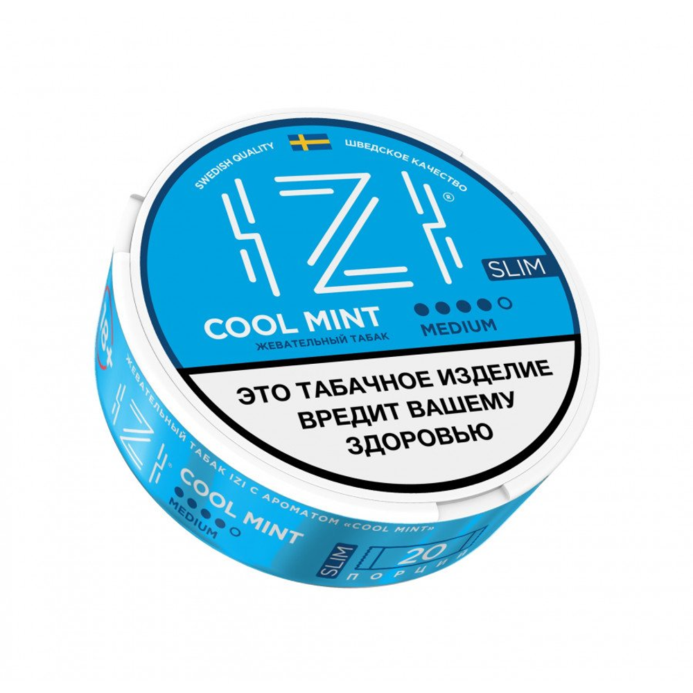 Жевательный табак "IZI SLIM" COOL MINT (М)