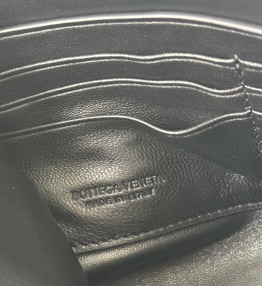 Клатч Bottega Veneta — чёрный — фото 8