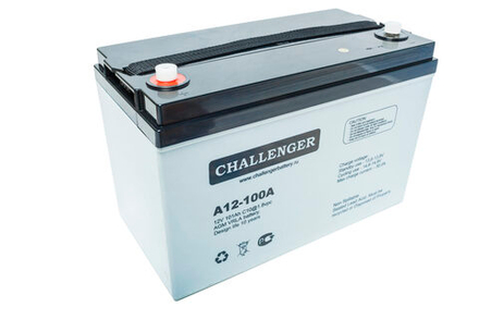 Аккумулятор CHALLENGER A12-100 | 106 Ач | 12В AGM