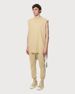RICK OWENS DRKSHDW ТОП БЕЖЕВЫЙ МУЖСКОЙ HOLLYWOOD TARP