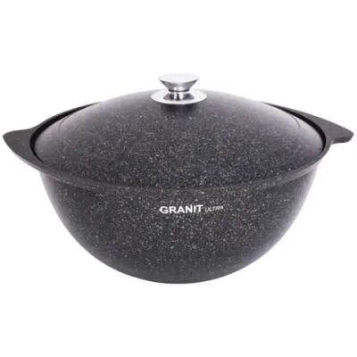 Казан для плова 6л, АП «Granit ultra» (original) кго65а