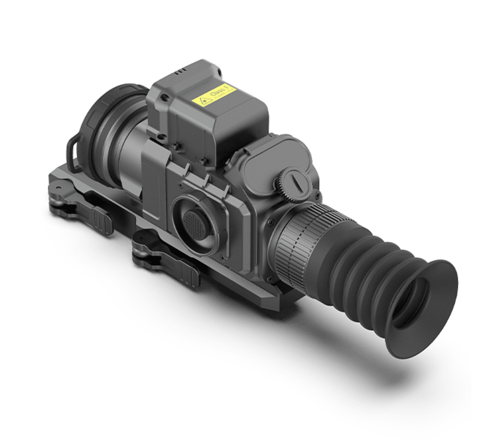Прицел тепловизионный LZIRTEK Perun 650L x2.2/4.4/8.8/17.6, 640x512, дальномер, ø50мм, обнаруж.3541м, IP67, без АКБ,720г