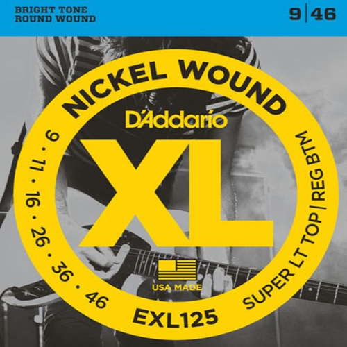 D`Addario EXL125 струны для электрогитары