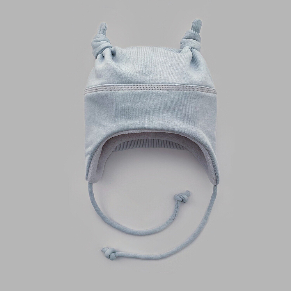Мультисезонная шапка с узелками (ultimate gray)
