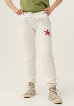 Брюки трикотажные (джоггеры) Bowery NYC "Star" Optic White