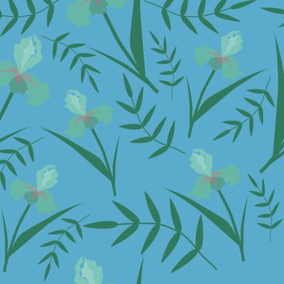 Abstract iris
