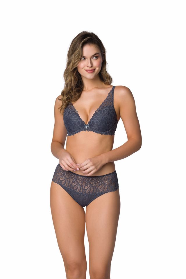 Кружевные трусы-слип F-3931-5 Nerine Grey