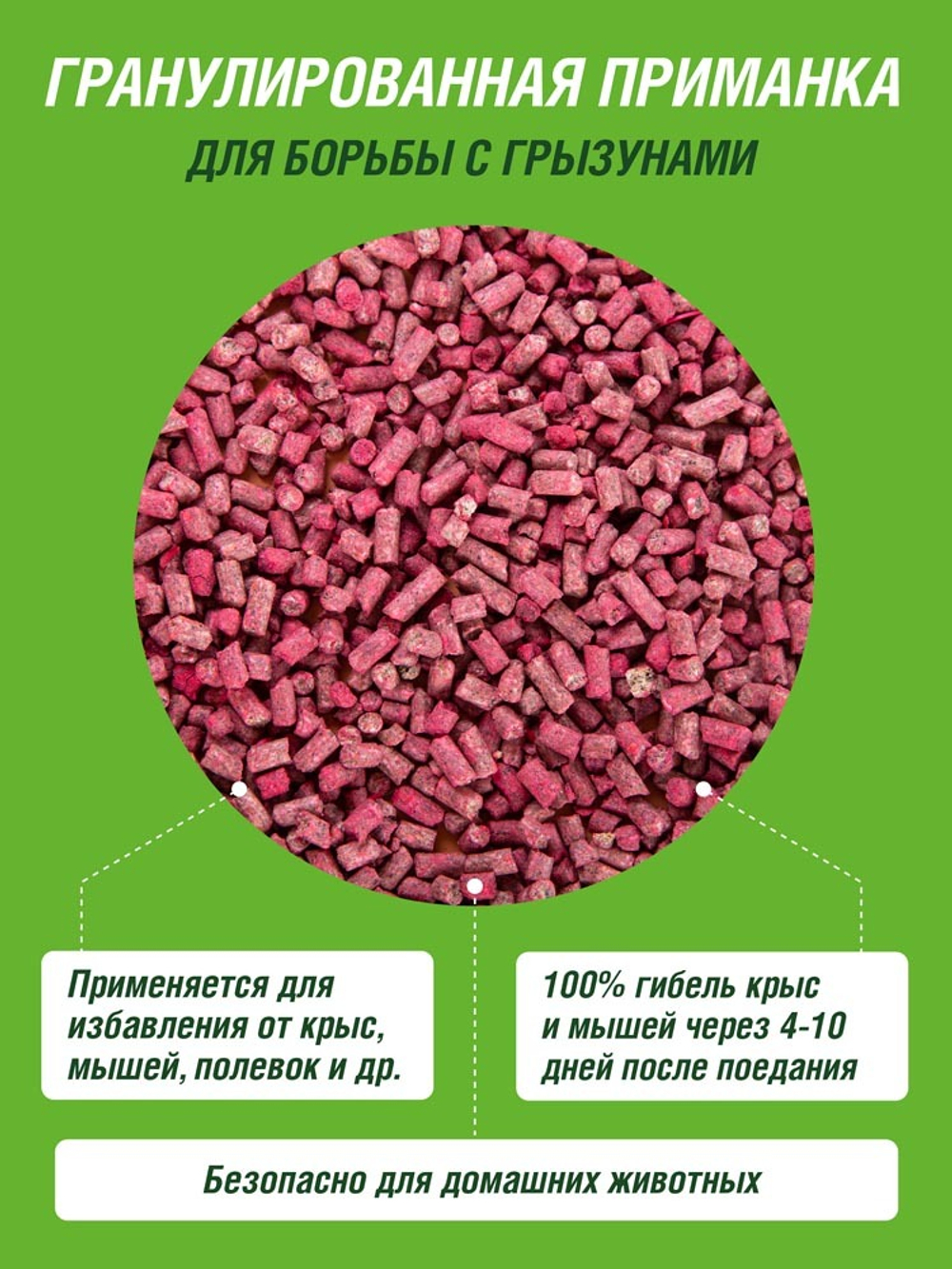 ПРИМАНКА ИНТА-ВИР УБИЙЦА КРЫС И МЫШЕЙ ГРАНУЛИРОВАННАЯ 150ГР