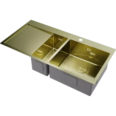 Кухонная мойка Omoikiri Akisame 100-2-LG-R
