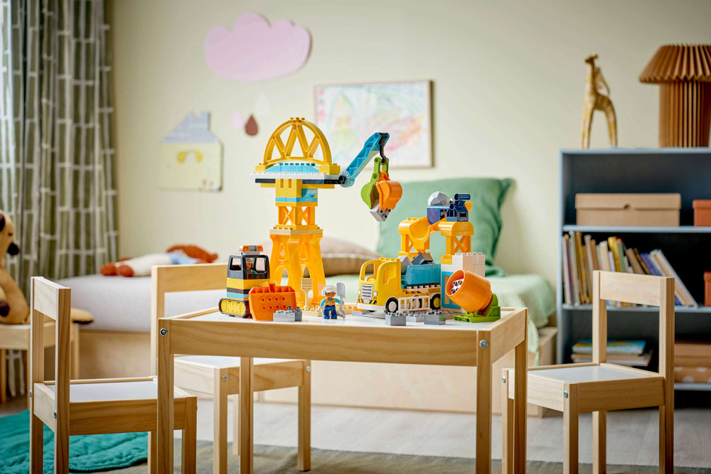 Конструктор LEGO Duplo 10476 3 in 1 Construction Site and Vehicles